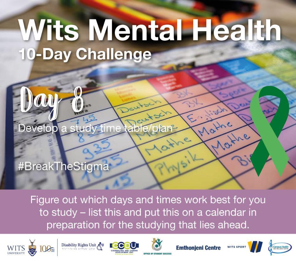 Mental Health Day 8 Challenge